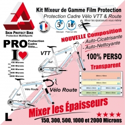 Mixeur de Gamme L personnalisable Protection cadre Vélo VTT et Route