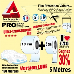 Rouleau Film Protection PRO cadre Polyuréthane Auto cicatrisant