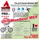 Film Protection Moniteur MCF cadre VTT ou vélo route