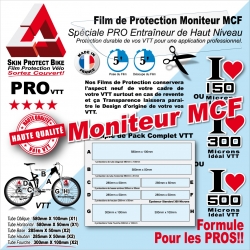 Film Protection Moniteur MCF cadre VTT ou vélo route