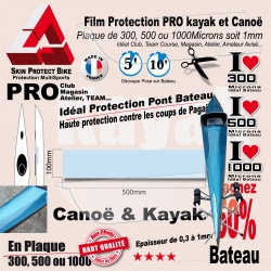 Plaque Film Protection Transparent Kayak Protection Coque