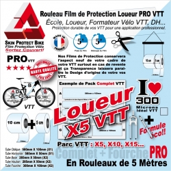 Rouleau Film Protection VTT Loueur Éducateur École Stage