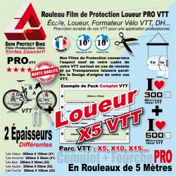 Rouleau Film Protection VTT Loueur Éducateur École Stage