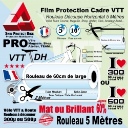 Rouleau Film Protection VTT PRO 60cm découpe horizontale