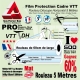 Rouleau Film Protection VTT PRO 60cm découpe horizontale