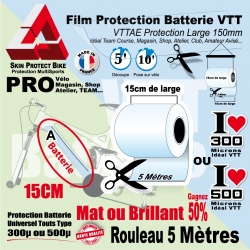 Rouleau Film Protection Batterie VTT PRO 15cm