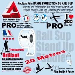Rouleau Film Bande Protection de Rail Sup Saver Paddle PRO 20 mètres