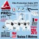 Rouleau Film Protection cadre VTT PRO 300 Microns en rouleau mat ou brillant
