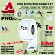 Rouleau Film Protection Cadre VTT PRO 7 cm 500 Microns en rouleau 5 mètres 