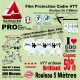 Rouleau Film Protection VTT PRO 500 Microns Pack Atelier 