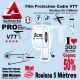Rouleau Film Protection cadre VTT 300 Microns 5cm en rouleau PRO mat ou brillant