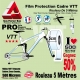 Rouleau Film Protection cadre VTT 500 Microns 5cm en rouleau PRO Brillant