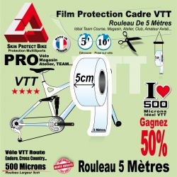 Rouleau Film Protection VTT PRO 500 Microns Pack Atelier 