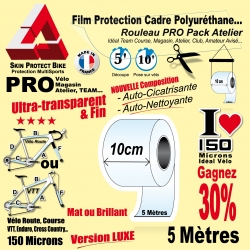 Rouleau Film Protection PRO cadre Polyuréthane Auto cicatrisant