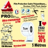 Rouleau Film Protection PRO cadre Polyuréthane Auto cicatrisant