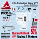 Rouleau Film Protection cadre VTT 300 Microns 7cm en rouleau PRO Mat ou Brillant