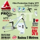 Rouleau Film Protection cadre VTT 500 Microns 7cm en rouleau PRO Brillant