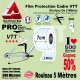Rouleau Film Protection cadre VTT 500 Microns 7cm en rouleau PRO Brillant