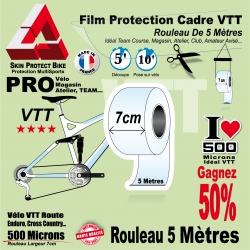Rouleau Film Protection VTT PRO 500 Microns Pack Atelier 