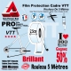 Rouleau Film Protection cadre VTT 300 Microns 2,5cm en rouleau PRO Mat ou Brillant