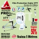 Rouleau Film Protection cadre VTT 500 Microns 2,5cm en rouleau PRO Brillant