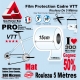 Rouleau Film Protection cadre VTT 300 Microns 15cm en rouleau PRO Mat ou Brillant