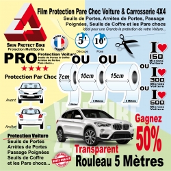 Film protection carrosserie transparent voiture