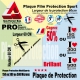 Plaque Film protection 60cm 150 300 ou 500 microns