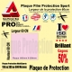 Plaque Film protection 60cm 150 300 ou 500 microns VTT