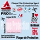 Plaque Film protection 60cm 150 300 ou 500 microns VTT