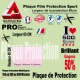 Plaque Film protection 60cm 150 300 ou 500 microns VTT