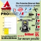 Film de Protection Réservoir Moto Tank Pad Protection chocs et impact