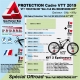 Film Protection VTT MOUSTACHE 2019 Complet 2 épaisseurs cadre VTT