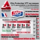 Film Protection VTT sur mesure personnalisé a vos dimensions et épaisseur