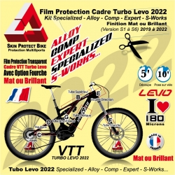 Film Protection Cadre Turbo Levo 2022 Kit Specialized Mat ou Brillant