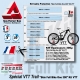 Kit Film Protection cadre VTT 300 Skin Full Bike One 300 Kit VTT Cadre Complet plus Fourches