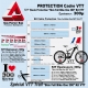 Kit Film Protection cadre VTT 300 Skin Full Bike One 300 Kit VTT Cadre Complet plus Fourches