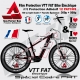 Kit Film Protection VTT FAT Bike électrique Cadre plus Fourche protection adhésive