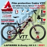Kit Film Protection Cadre VTT LAPIERRE E Zesty protection adhésive