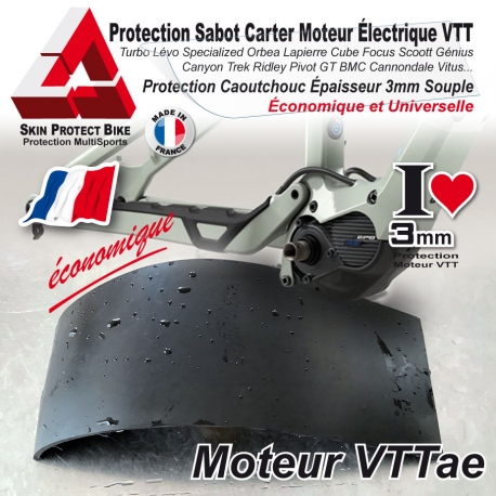 Protection Moteur Électrique VTT Sabot Carter 3mm d'épaisseur
