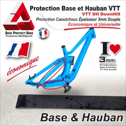 Protection Base et Hauban VTT DH DownHill 3mm d'épaisseur