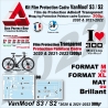 Kit Film Protection Cadre VanMoof S3 / S2 Protection Peinture cadre Épaisseur 300µ Wraping 2020 - 2022