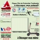 Planche Film Protection Trottinette Universelle à découper soi même 300 et 500 Microns