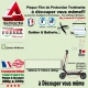 Planche Film Protection Trottinette Universelle à découper soi même 300 et 500 Microns