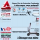 Planche Film Protection Trottinette Universelle à découper soi même 300 et 500 Microns