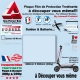 Planche Film Protection Trottinette Universelle à découper soi même 300 et 500 Microns