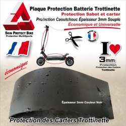 Protection Batterie Électrique Trottinette Sabot Carter 3mm d'épaisseur