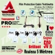 Rouleau Film Protection Cadre Trottinette électrique 500 Microns en rouleau mat ou brillant loueur et location