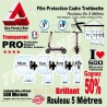 Rouleau Film Protection Transparent Cadre Trottinette électrique 500 Microns en rouleau loueur et location