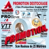Film Protection Cadre VTT Transparent 5cm 300 Microns 25 mètres Brillant Meilleur Prix PROMOTION DESTOCKAGE 2023
